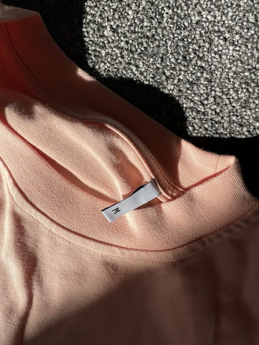 Rue Porter Heavyweight T Shirt Blank Pink Dust UK