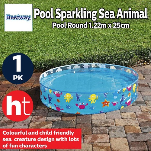 Bestway Pool Sparkling Sea Animal Pool Round (1.22m X 25cm) - Picture 21 of 60