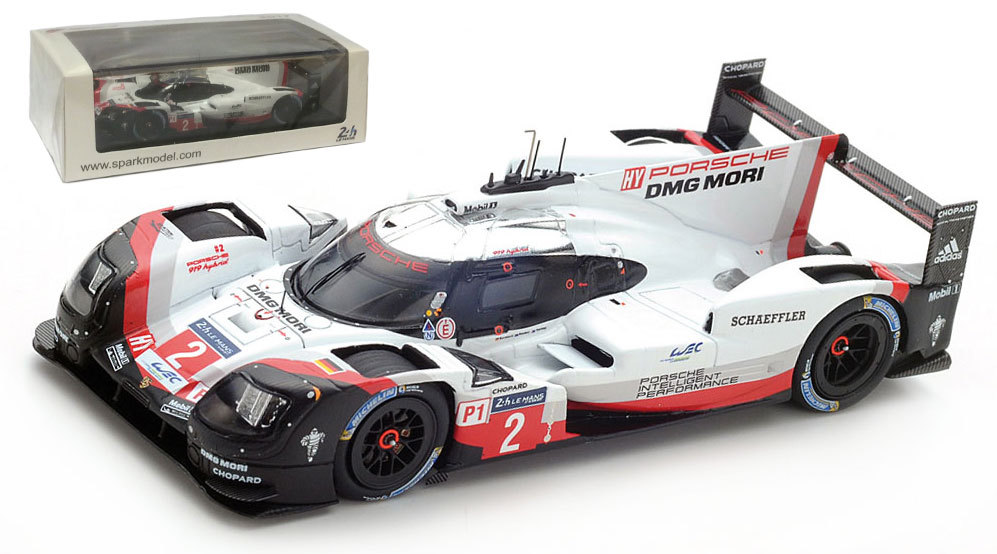 Spark 43LM17 Porsche 919 #2 Le Mans Winner 2017 - Bernhard/Bamber/Hartley 1/43