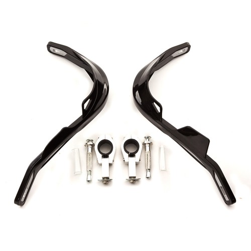 1 1/8" Handguards Hand Guards Brush Bar Dirt Pit Bike Motorcycle Protection BLK - Picture 4 of 7