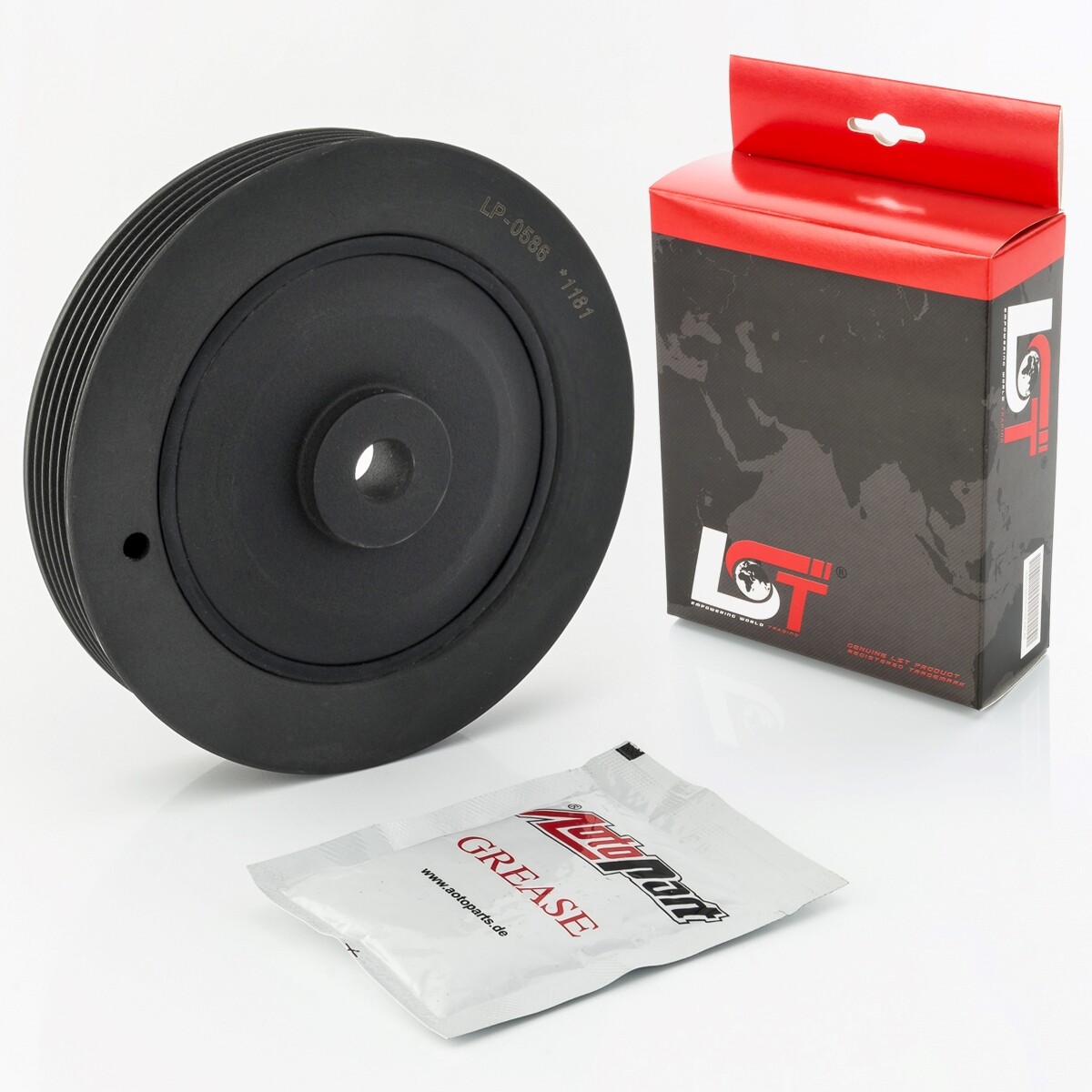 Vibration Damper Crankshaft Pulley For RENAULT Kangoo Rapid Trafic 1.9