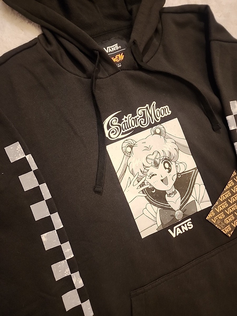 NWT Sailor Moon Vans Hoodie Adult Small Pretty Guardian Lizzie