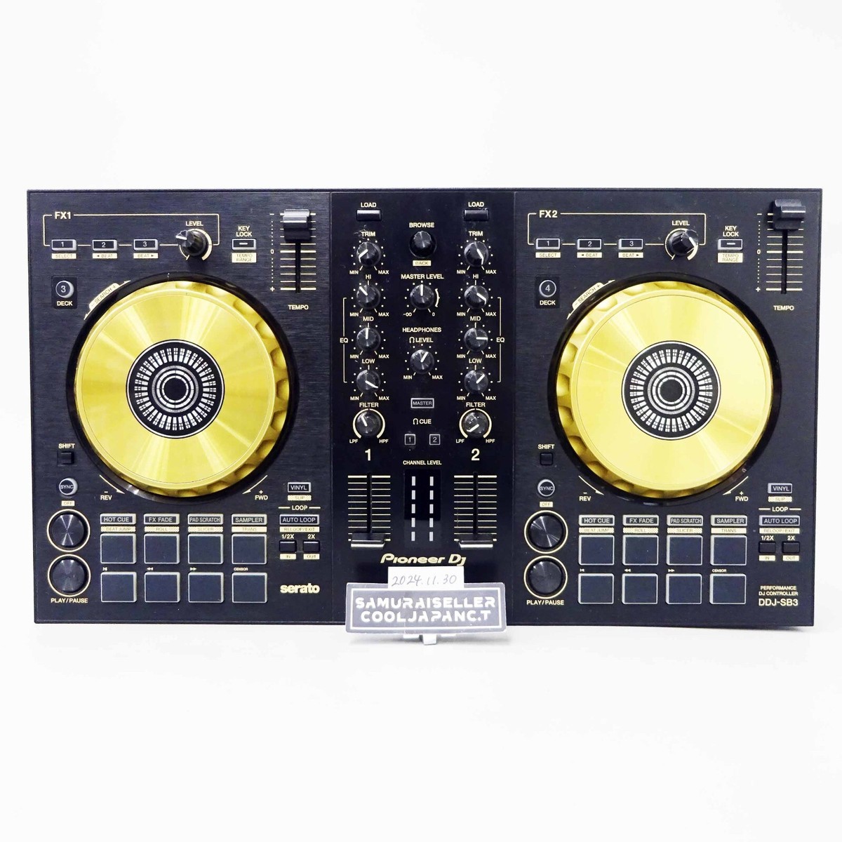 Pioneer DJ DJ Controller, Black, (DDJSB3) - DJ機材 Pioneer DJ DJ Controller, Black, (DDJSB3) - DJ機材