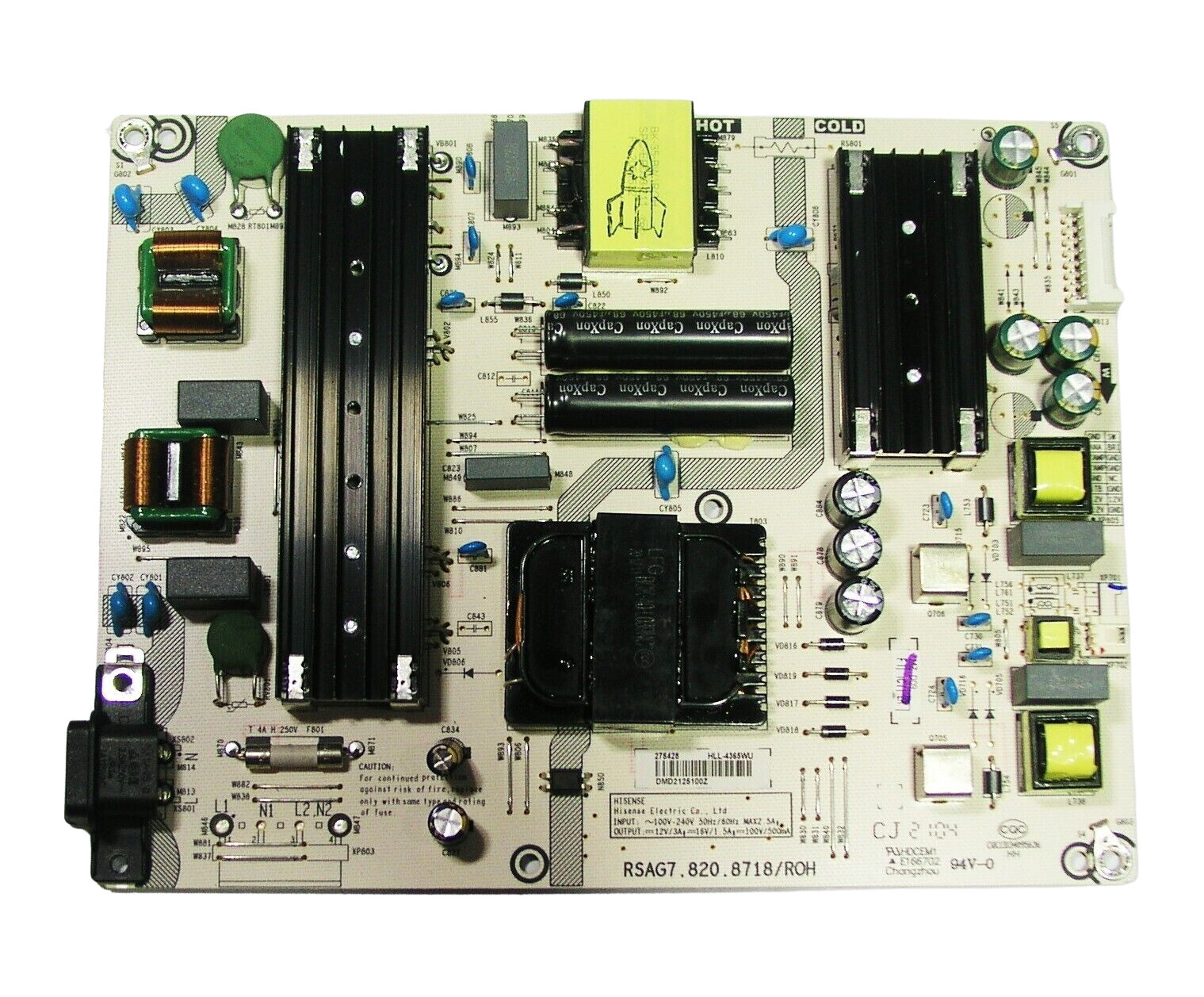 ONN 100021261 Power Supply Board - 278428 for sale online | eBay