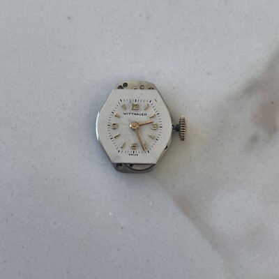 Wittnauer wind up watch movement & dial 17 jewel watch parts auctions Deals Sale