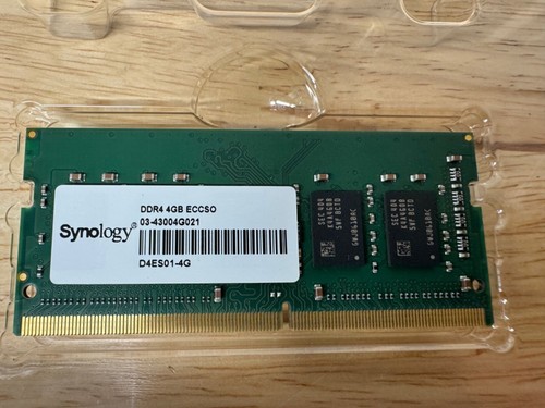 Synology SODIMM ECC RAM DDR4 4GB (D4ES01-4G)