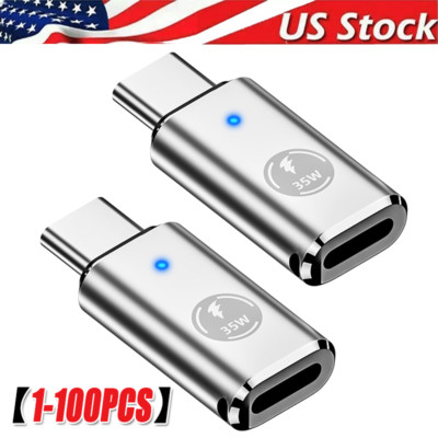35W USB-C Male to iOS Female Adapter + lanyard For iPhone 15 Pro Max 15 Plus lot