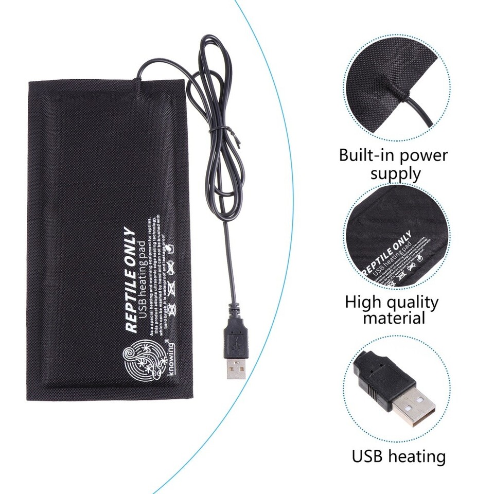 Pet Heating Pad Mat for Tortoise Reptile Accessories Animal eBay