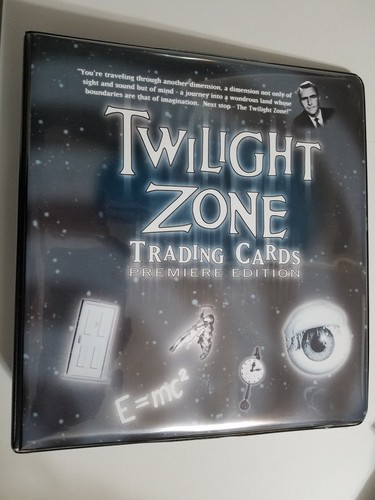 Twilight Zone Rittenhouse Premiere Series 1 Binder with Auto A19 and Promo Cards - Picture 1 of 4