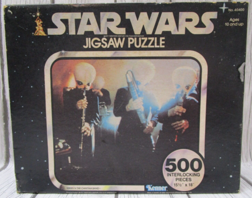 1977 Vintage Star Wars Jigsaw Puzzle Series IV Cantina Band Kenner NEW SEALED