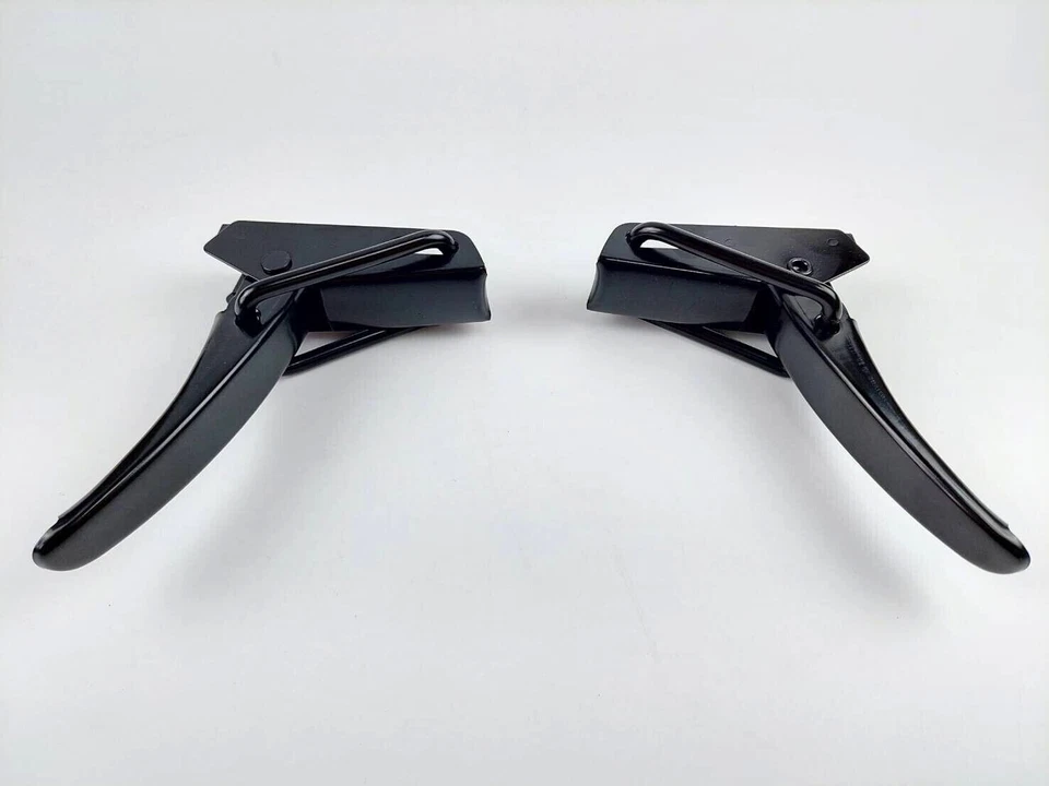 Compatível com Toyota Pickup 1984-1997 Hilux LN80 LN105 alça de trava de porta traseira preta - Imagem 4 de 4