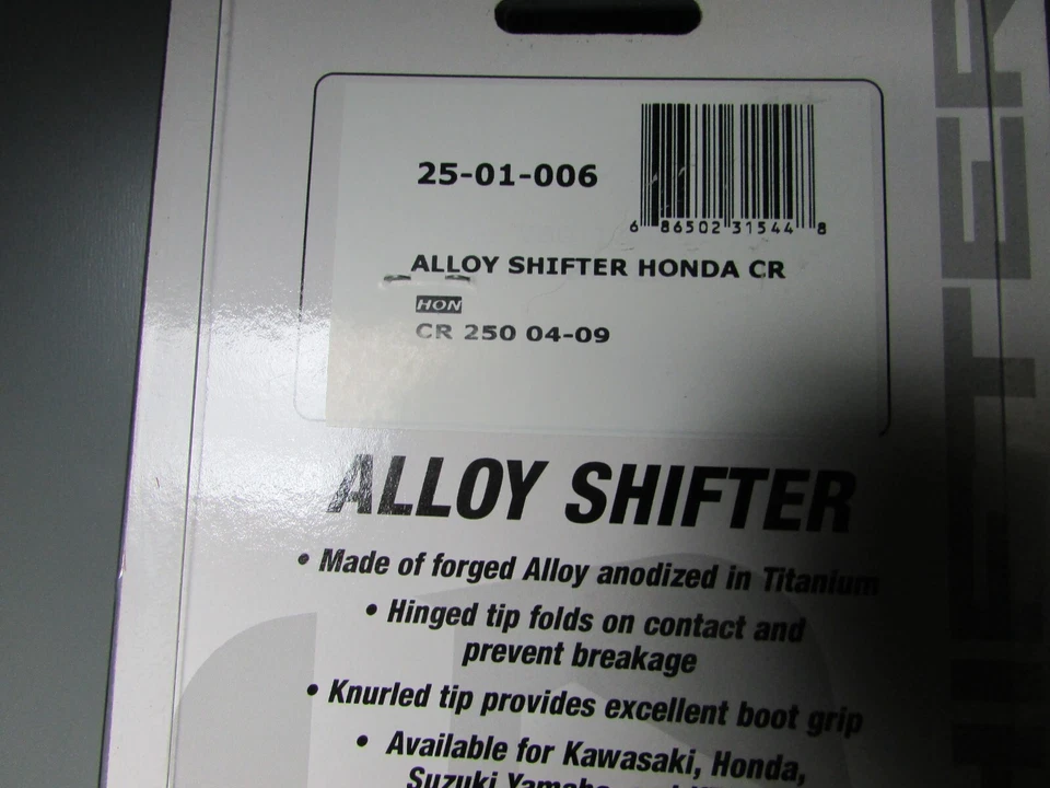 NUEVO - Palanca de cambios Honda CR250, CR 250, cambio, 04-09, 25-01-006 Foto 3 de 4
