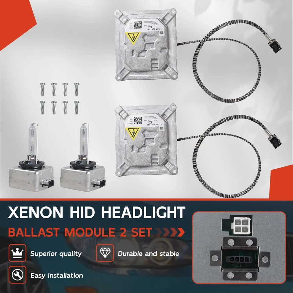 Nuevo kit de módulo de lastre de faros Xenon HID para Audi TT Quattro 2007-2010 Foto 2 de 4