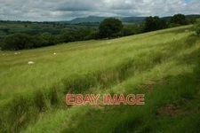 PHOTO  VIEW TO MYNYDD LLANGORSE VIEW ACROSS THE USK VALLEY FROM NEAR PENCELLI TO