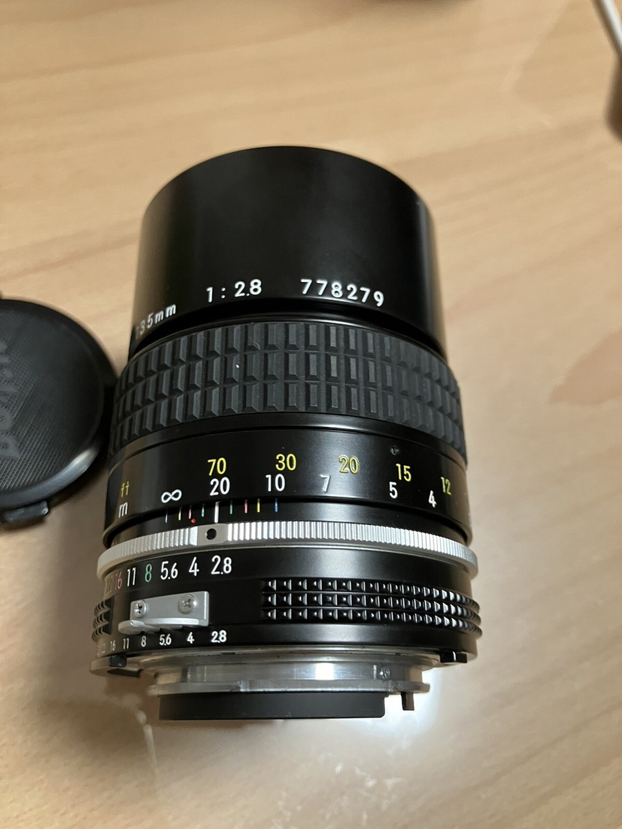 Nikon Ai-s NIKKOR 135mm 1:2.8 カメラ レンズ ニコン NIKKOR - The