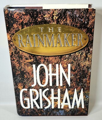 THE RAINMAKER Hardcover Book By JOHN GRISHAM 1995 1st Edition