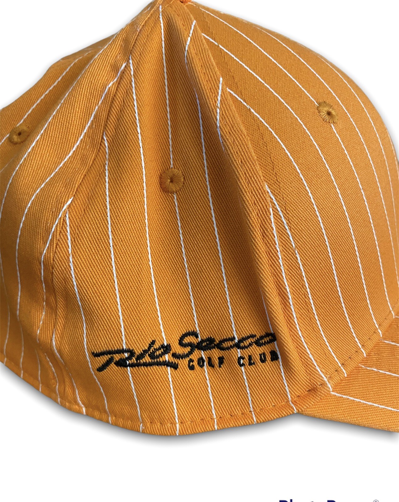 Black Clover Golf Hat Orange Pinstripes Rio Secco Gol… Gem