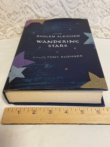 VINTAGE Yiddish Jewish Novel Wandering Stars Sholem Aleichem 1st Edition HBDJ - Imagen 14 de 16