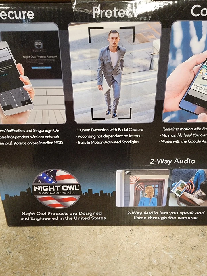 Night Owl WNP2L-1041 Wired Indoor/Outdoor 4 Camera Complete System - Image 2 of 4