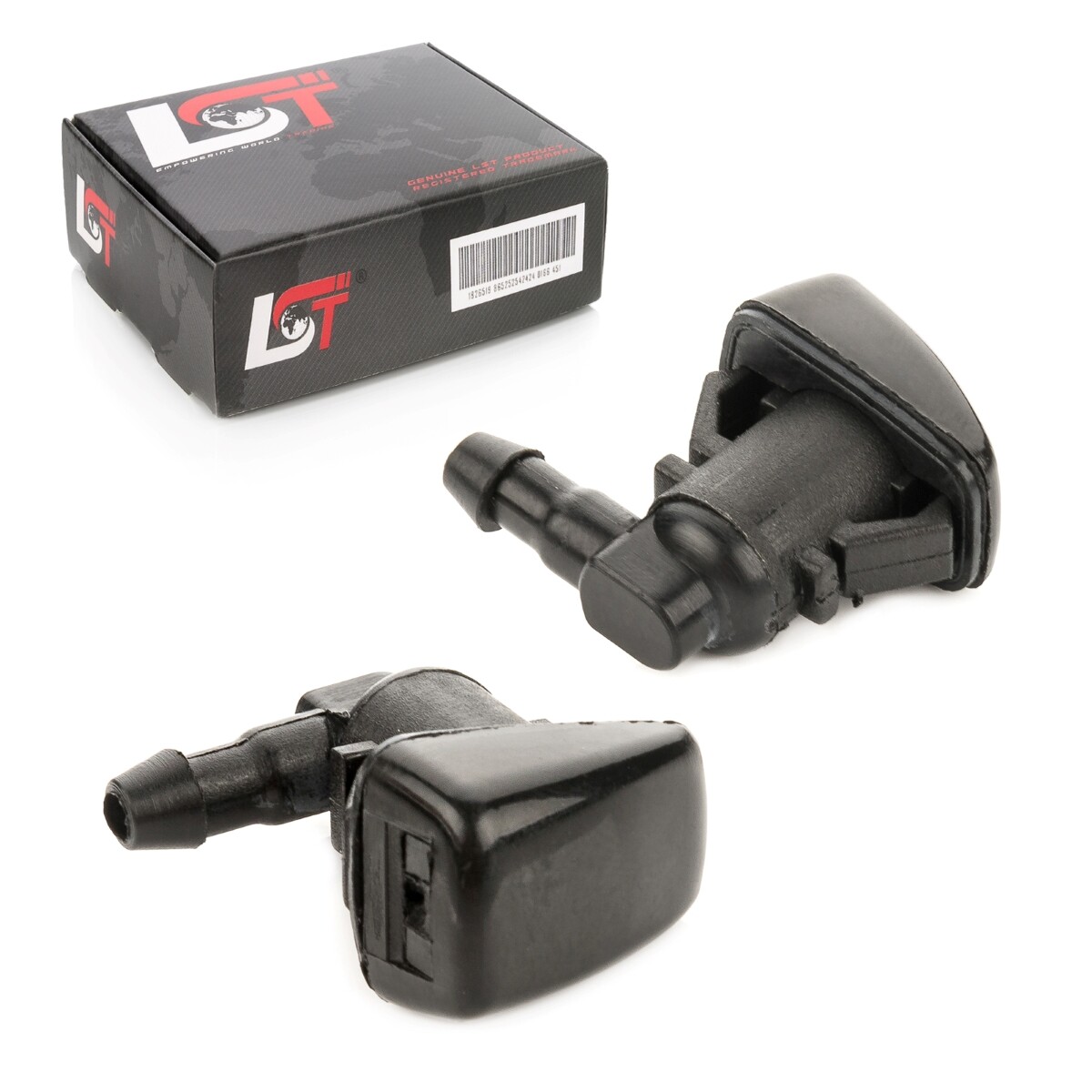 2x Windshield Washer Nozzle Front for Ford Focus II DA 2.0 Edge Lincoln MKX 3.5