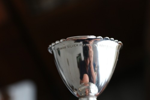 Yeoman Plate Silver Plated Egg Cup & Spoon with Pink Bunny Christening Set Gift - Picture 9 of 12