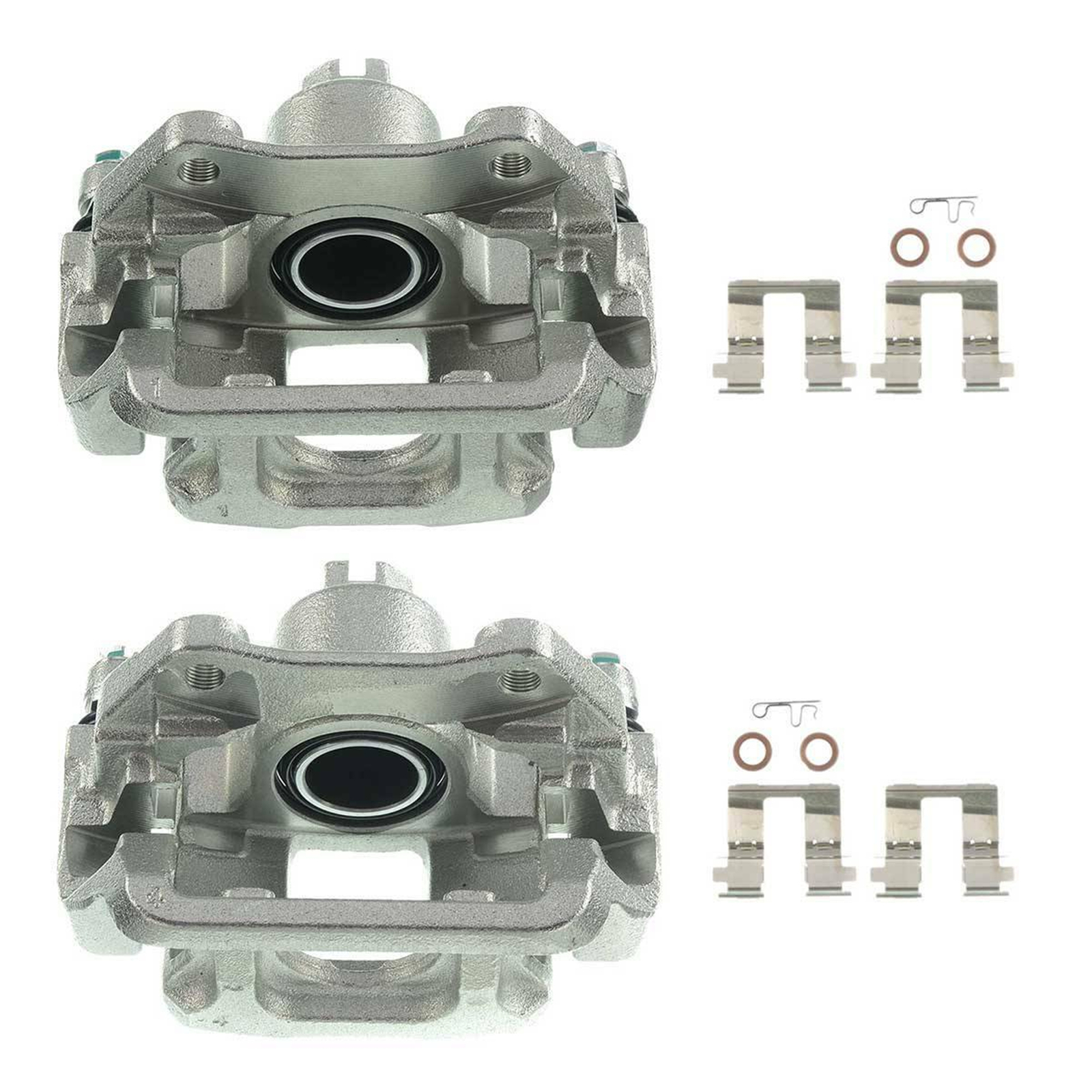 LH+RH 2x Rear Brake Calipers w/ Bracket for Honda Odyssey 2011-2017 V6 3.5L