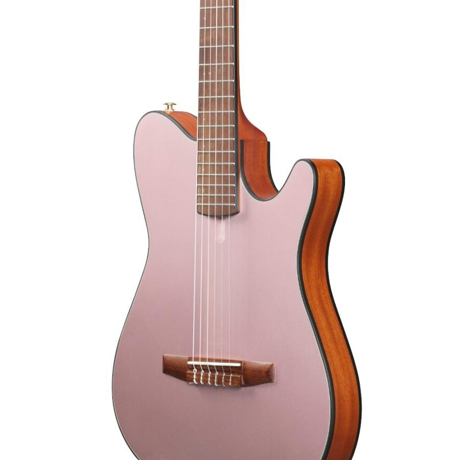 Ibanez FRH10N-RGF Nylon Electric Guitar Rose Gold Metallic Flat FR