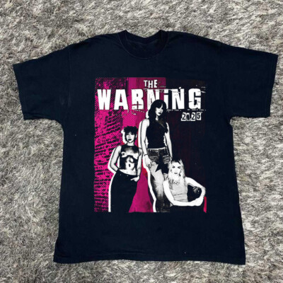 New The Warning band 2025 tour Gift For Fans Unisex S-5XL Shirt | eBay