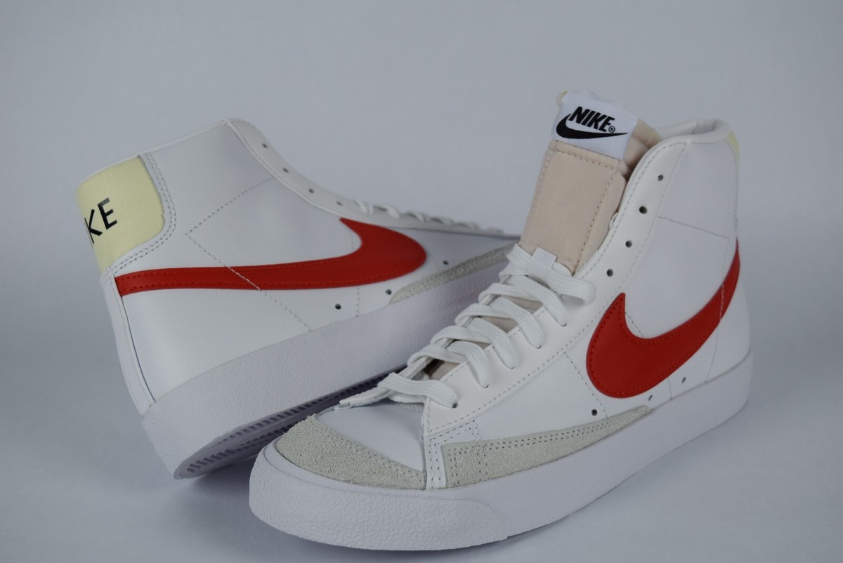 Size 9.5 - Nike Blazer '77 Vintage Mid White Picante Red for sale