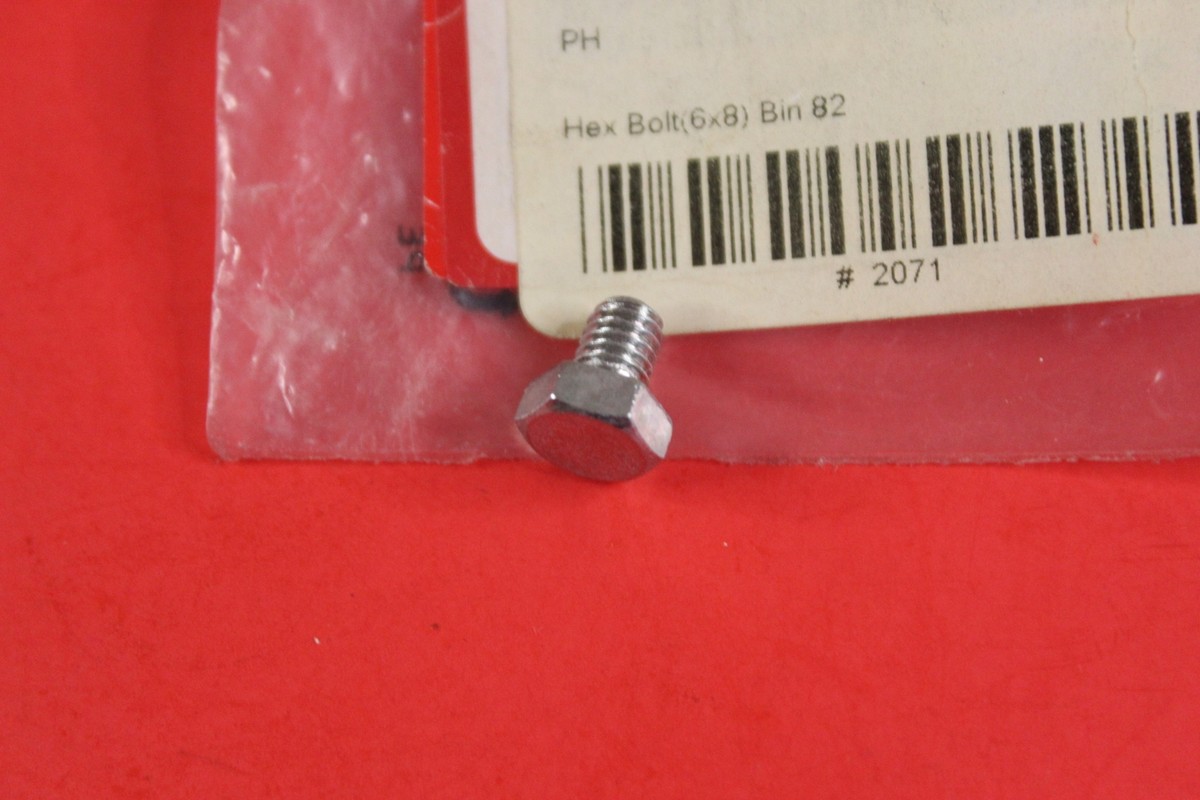 NOS HONDA OEM Hex Bolt 6x8 74-78 Elsinore 125 1976 Elsinore