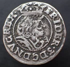 1/16 SPECIEDALER 3 Skilling Lybsk - Denmark KM# 54.1 coin -#R72