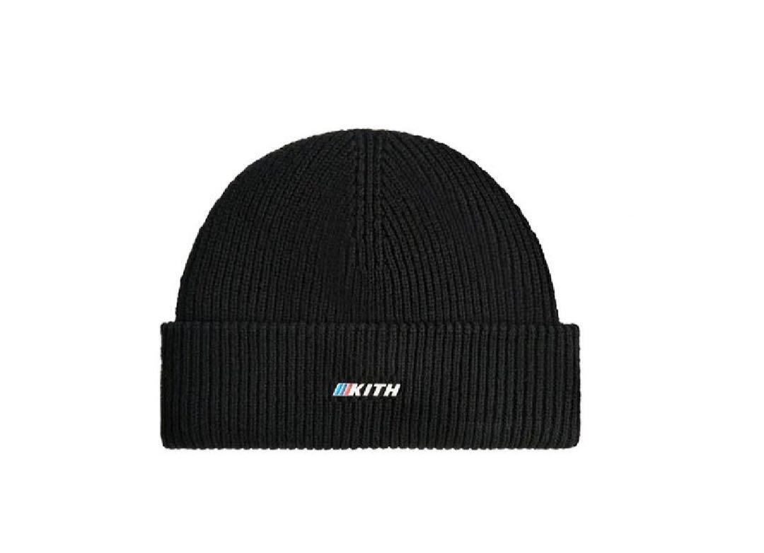 Kith BMW Mia Beanie With Enamel Logo 黒 Kith BMW Mia Beanie With Enamel Logo 黒