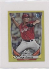 2014 Bowman Chrome Minis Yellow Refractor 11/25 Nick Howard #298 t3o