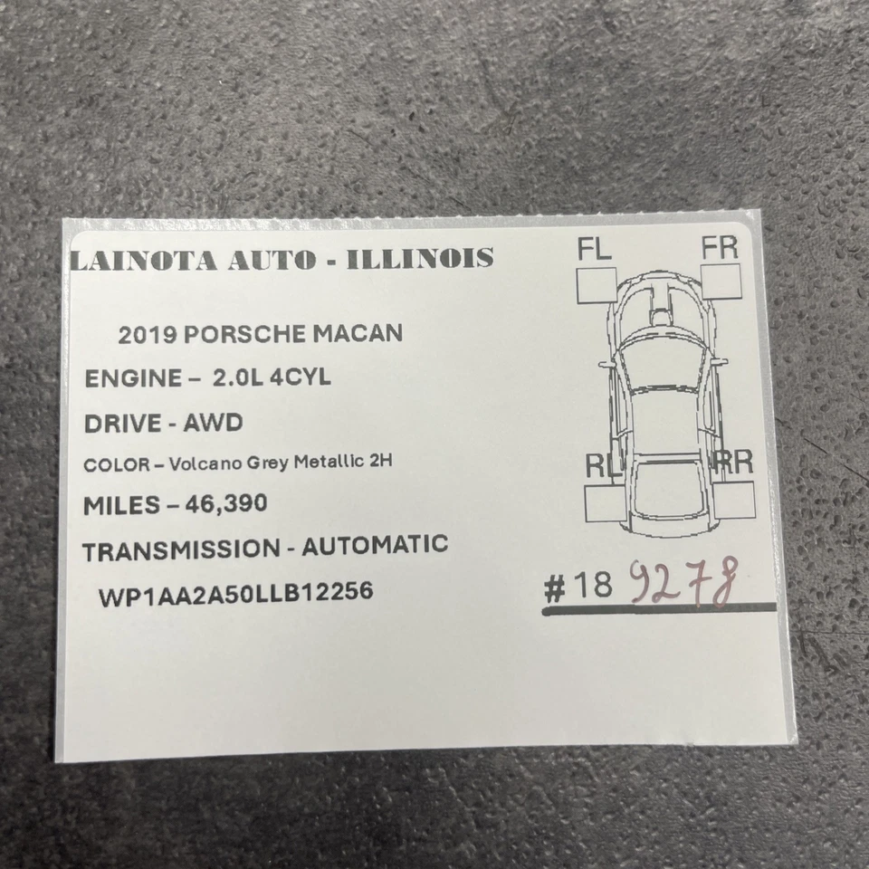 OEM 2015 - 2023 PPORSCHE MACAN ЦЕНТРАЛЬНАЯ КОНСОЛЬ ПОДЛОКОТНИК КРЫШКА ДЛЯ ХРАНЕНИЯ ЧЕРНАЯ КОЖА - Изображение 2 из 4