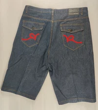 Rocawear Jorts Size 40 Vintage VNDS Jay z Y2K Jean Shorts