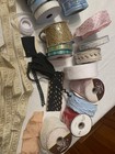 Ribbon & Trims Lot For Crafts Loose & Rolls Some Vintage Pieces All Occasions — photo 4