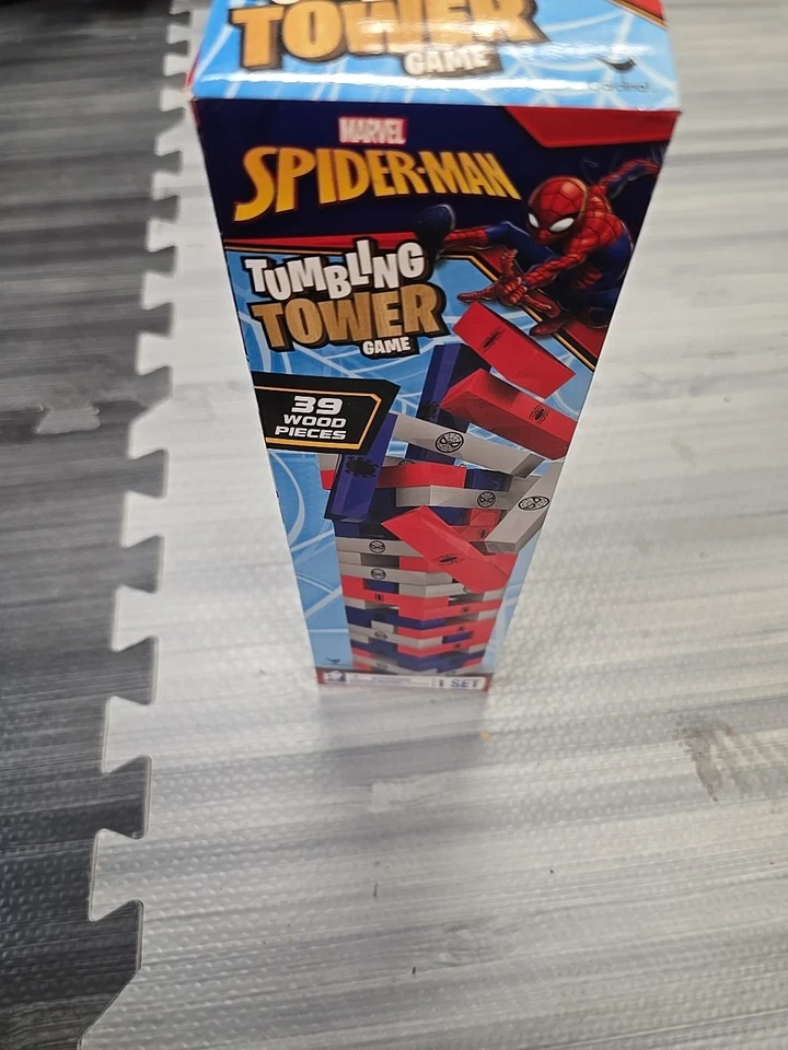 Marvel Spiderman Spider-man Tumbling Tower juego Nuevo Foto 3 de 3