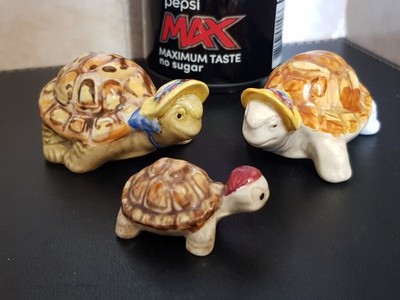 BESWICK - Zwei Schildkrötenmütter Mn.1335 & die sehr seltene Junge Schildkröte Mn.1337
