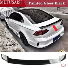 For 2011-2018 Vw Jetta Mk6 Gli Sedan Rear Trunk Spoiler Thai-style Gloss Black