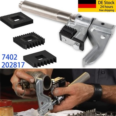 7402 202817 Universal Outside Thread Chaser Repair Tool & Metric Die Set Black