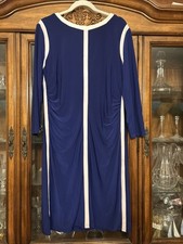 Ralph Lauren Blue Green Label Dress Size 18