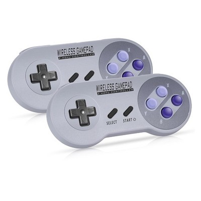 Wireless Super Nintendo SNES System Gamepad Replacement Controller/USB For PC