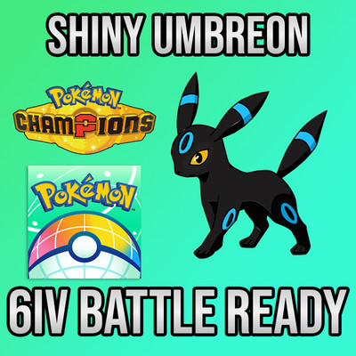 6IV SHINY Umbreon  Battle Ready  POKEMON HOME  Pokemon Champions 