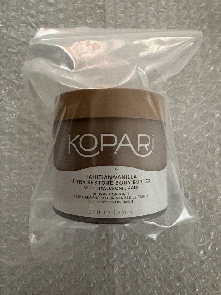 KOPARI TAHITIAN VANILLA Ultra Restore BODY BUTTER Full Size 7.7oz New - Image 4 of 4