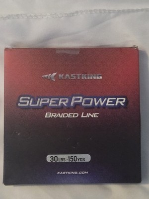 KastKing Super Power Braided Line 30Lbs-150 Yds