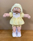 Vintage Cabbage Patch Kids Doll With Lemon Hair Paci Face Girl No Pacifier
