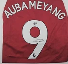 Pierre-Emerick Aubameyang Signed Arsenal Soccer Jersey Beckett Authenticated