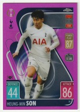 Heung-Min Son Pink Refractor 052/199 2021-22 ...