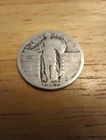 1927-P Standing Liberty Quarter, 90% Silver
