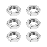 M14X1Mm Sechskantmuttern, 6 StüCk 304 Edelstahl Metrische Feingewinde Sechskantm